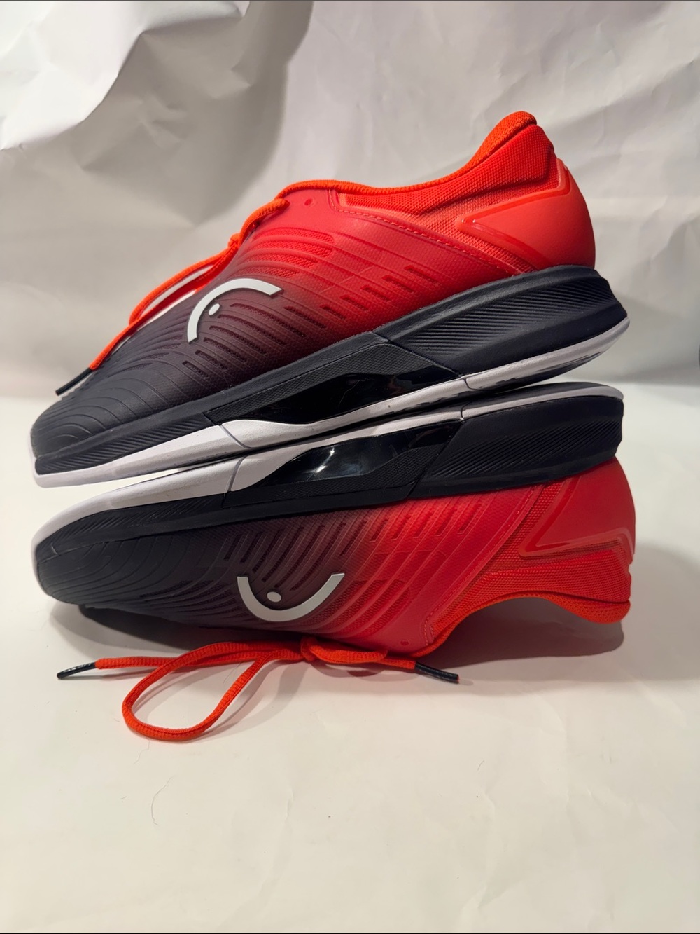 HEAD Revolt Pro 4.5 Men Tennis Shoes Red Black Size 9.5 EU 43 like new